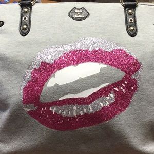 Juicy Couture Glitter Lip Sport Tote